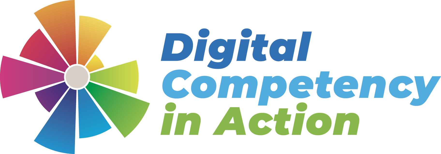 Digital competency in action logo