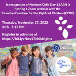 Child Rights Webinar