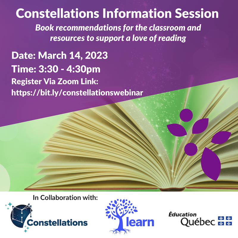 Constellations Information session poster