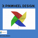 an example pinwheel that can be moved with wind power