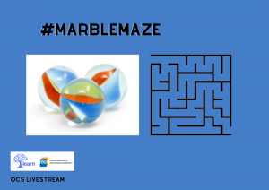 3 marbles and a maze