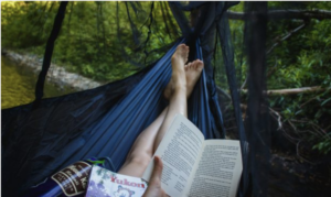 Feet in hammock